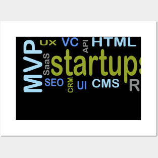 STARTUP Abbreviations Posters and Art